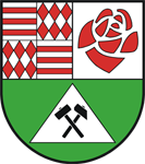 Grafik: Wappen des Landkreises Mansfeld Süedharz