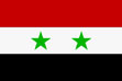 Flagge von Syrien