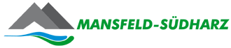 Grafik: Logo des Landkreises Mansfeld-Südharz | Halden-Schriftzug